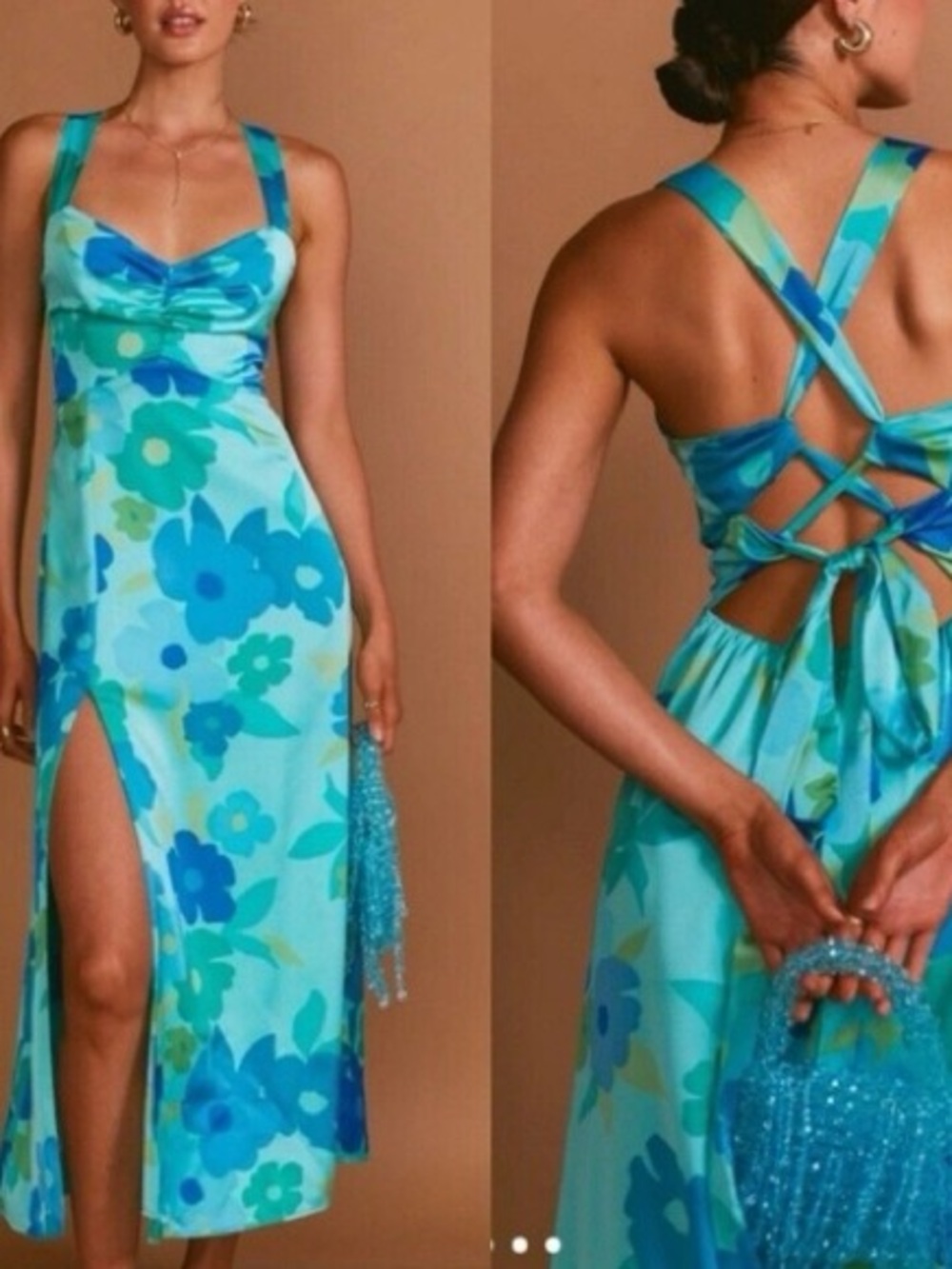 Show Me Your Mumu Mina Midi Dress Size M